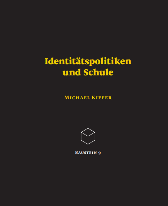 Coverbild der Broschüre "Identitätspolitiken und Schule"