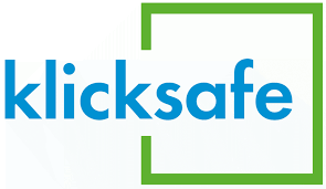 Das Logo von der Initiatve klicksafe in blau und grün.